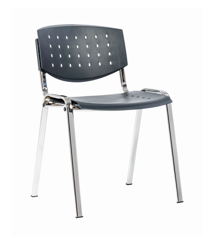 Fuss shade Carry Καρέκλα επισκέπτη Taurus pc layer - σκελετός χρωμίου - ErgoAction