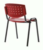 Καρέκλα επισκέπτη Taurus pn layer - μαύρος σκελετός - Image 5