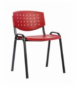 Καρέκλα επισκέπτη Taurus pn layer - μαύρος σκελετός - Image 2