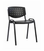 Καρέκλα επισκέπτη Taurus pn layer - μαύρος σκελετός - Image 3