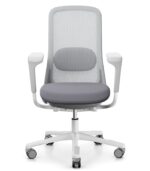 Εργονομική καρέκλα γραφείου Hag Sofi mesh 7500 – γκρι σκελετός - Image 4