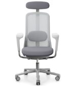 Εργονομική καρέκλα γραφείου Hag Sofi mesh 7500 – γκρι σκελετός - Image 6