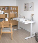 Ηλεκτρικό γραφείο με ρυθμιζόμενο ύψος E-desk 120 (120x60 cm) - Image 2