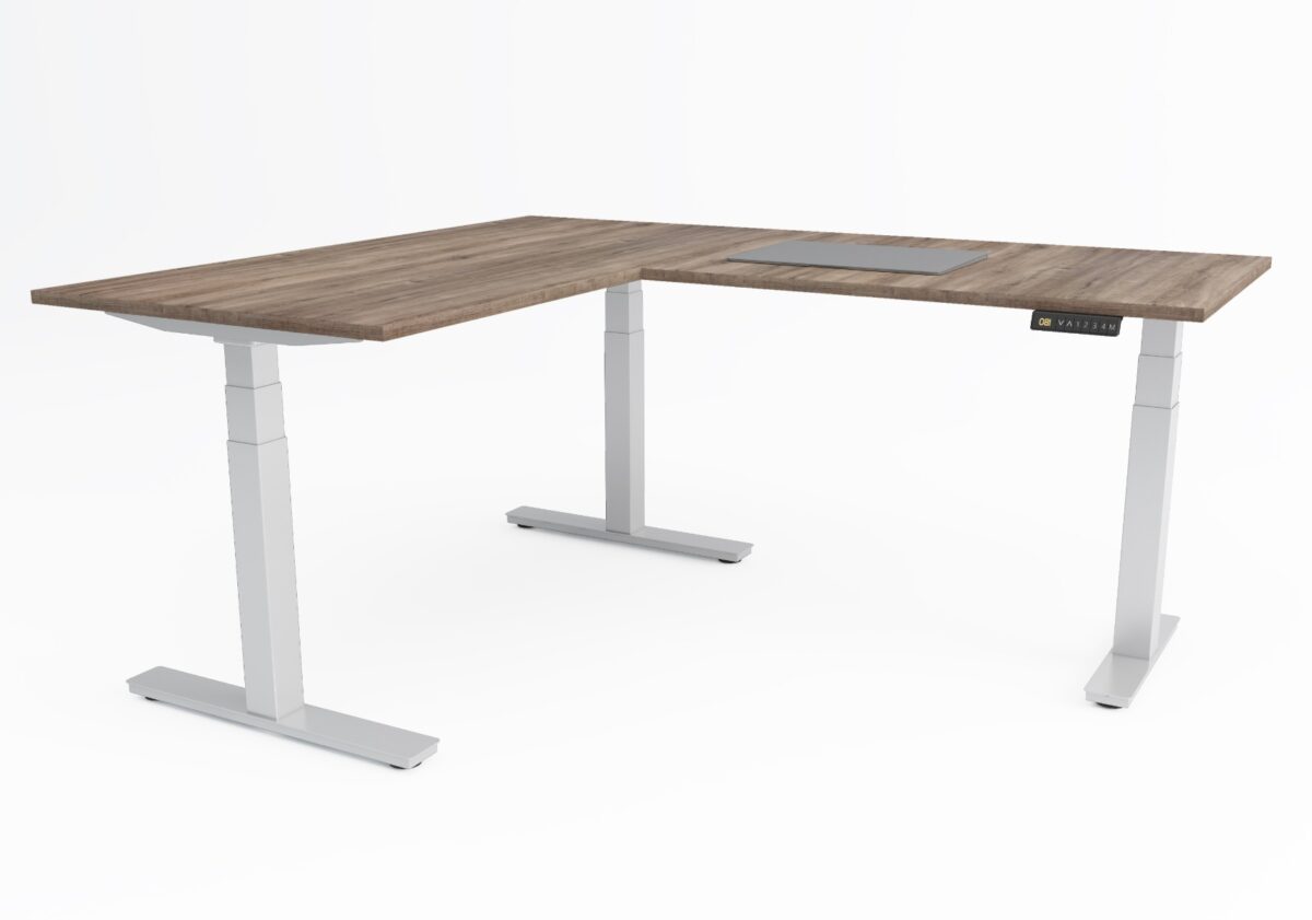 Ηλεκτρικό γωνιακό γραφείο με ρυθμιζόμενο ύψος Action Desk Edge 200×160-180 cm - Image 17