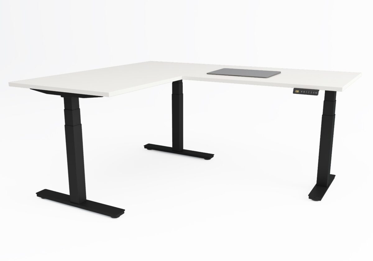Ηλεκτρικό γωνιακό γραφείο με ρυθμιζόμενο ύψος Action Desk Edge 200×160-180 cm - Image 21