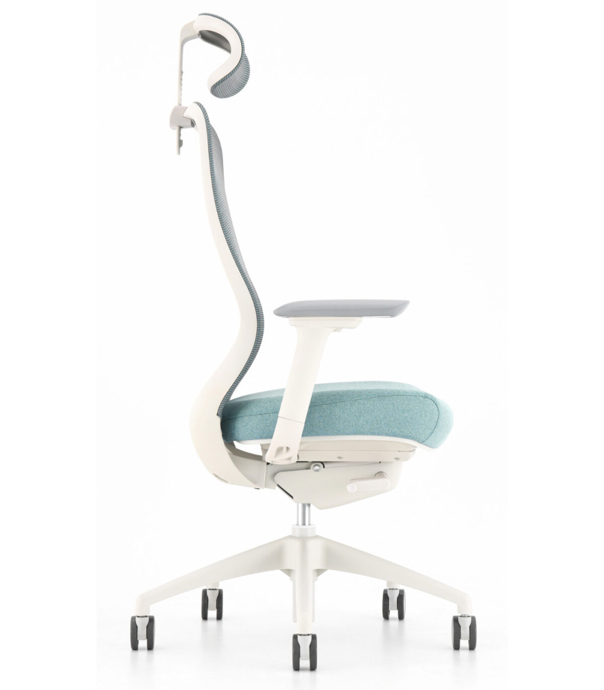 Εργονομική καρέκλα γραφείου Action Chair VX white - Image 7