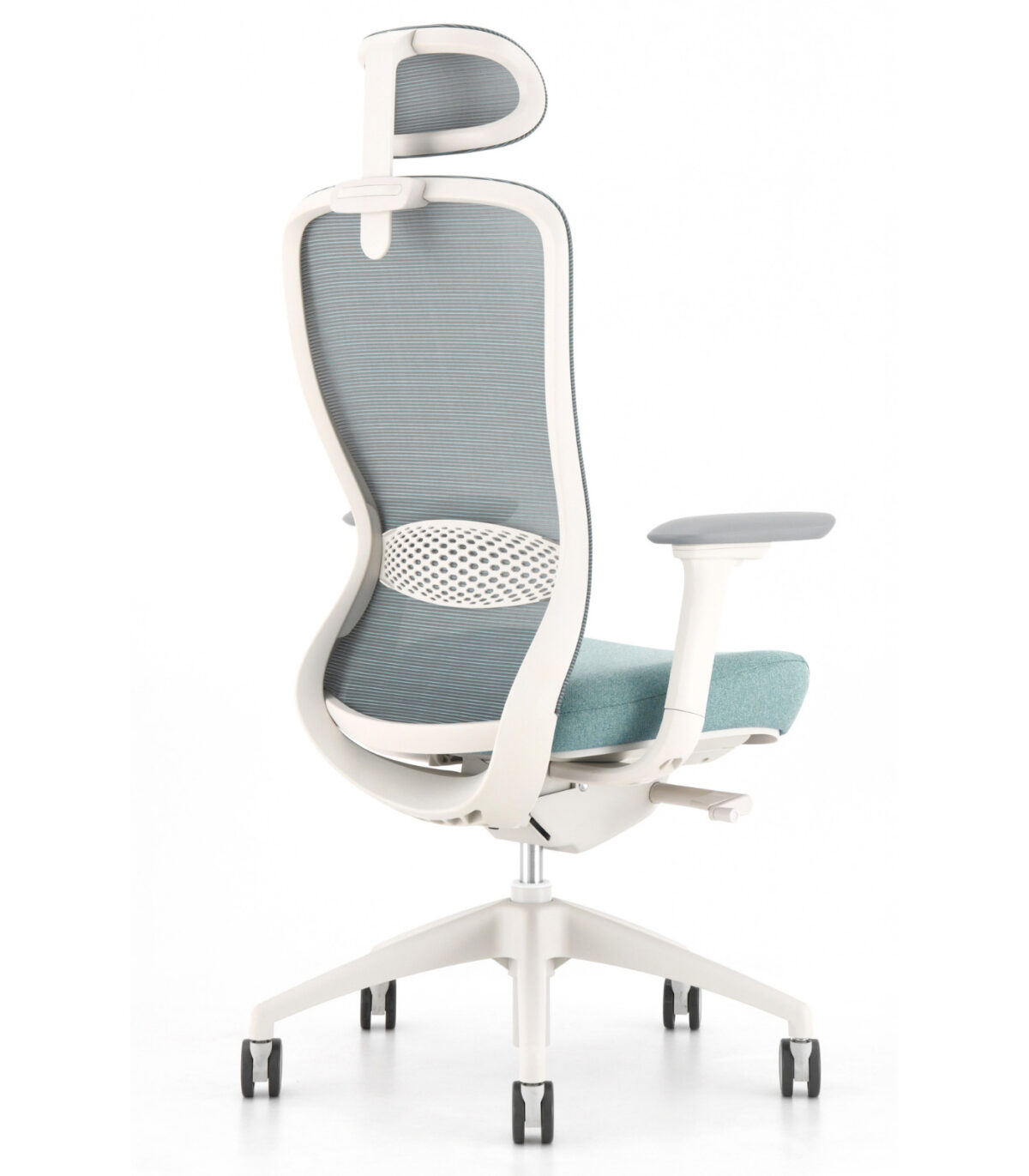 Εργονομική καρέκλα γραφείου Action Chair VX white - Image 8