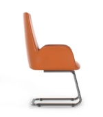 Καρέκλα επισκέπτη Cosmos- γνήσιο δέρμα - Image 2