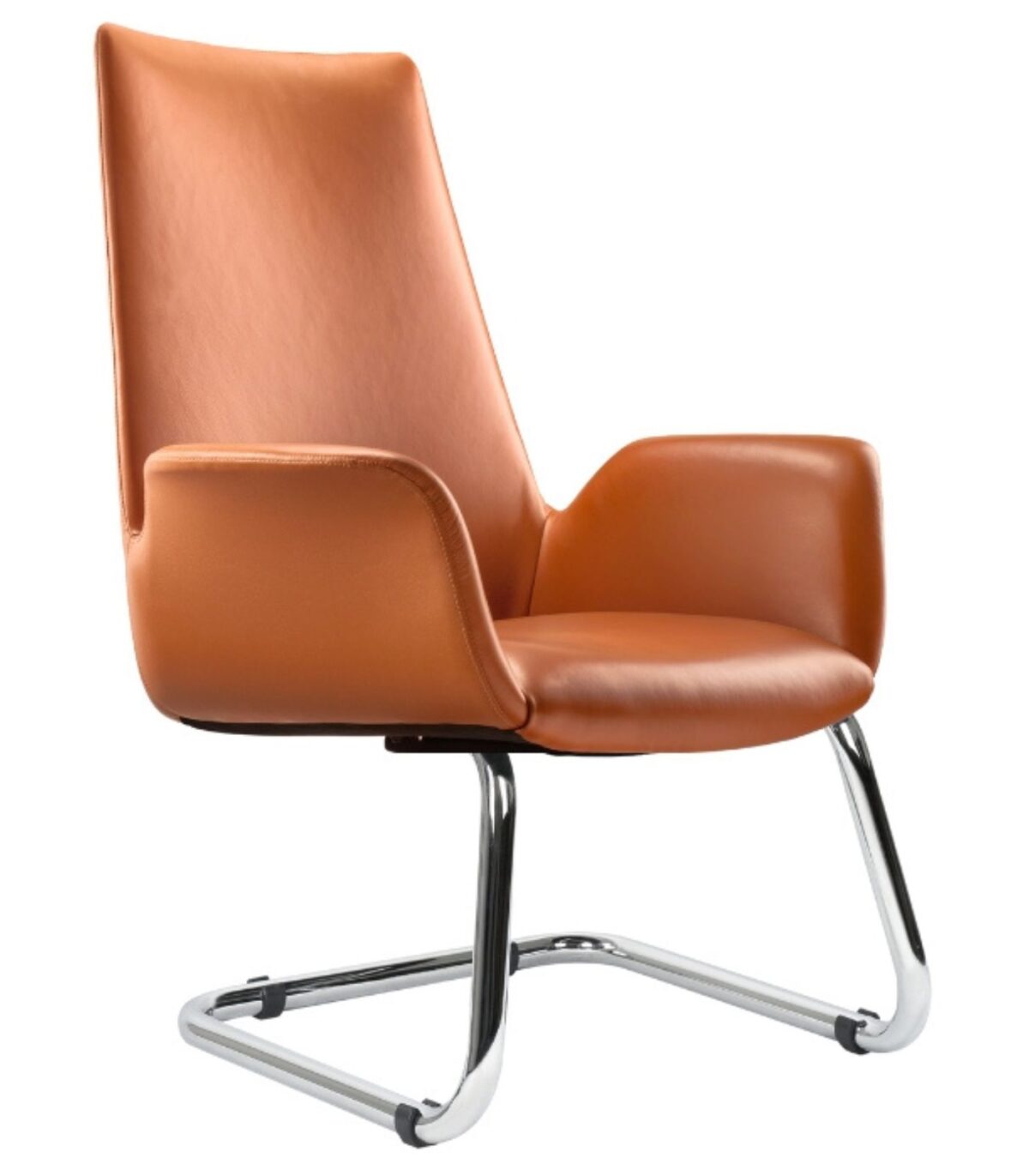 Καρέκλα επισκέπτη Cosmos- γνήσιο δέρμα - Image 1