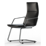 Καρέκλα επισκέπτη Prestige - γνήσιο δέρμα