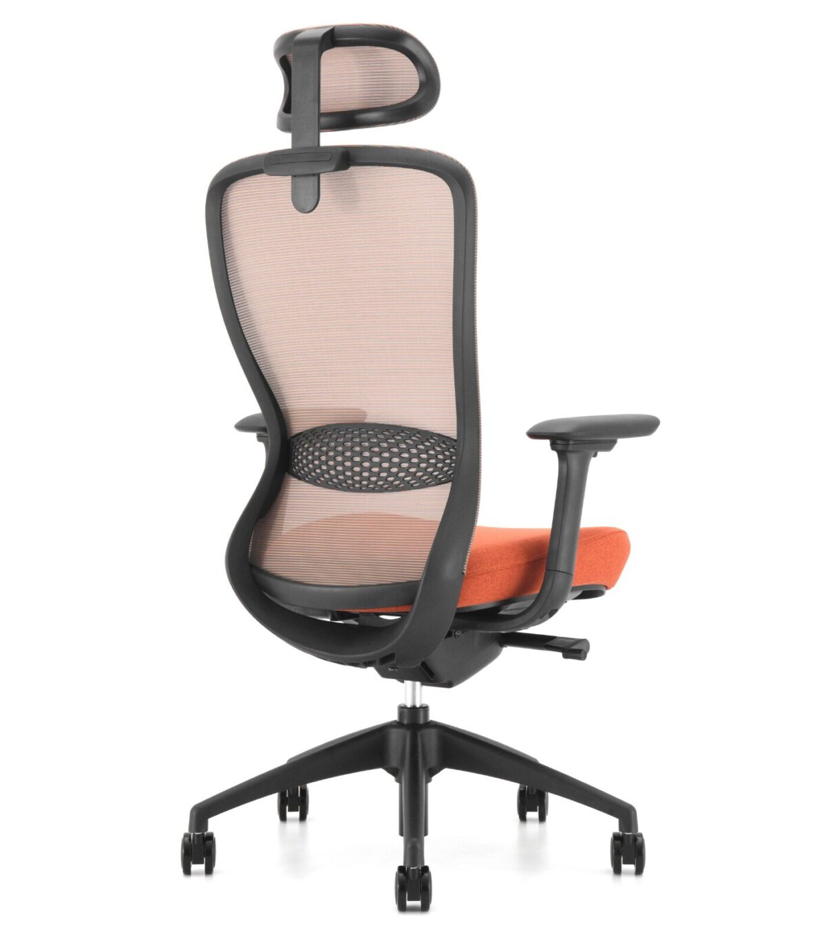 karekla grafeiou action vx portokali 4 Εργονομική καρέκλα γραφείου Action Chair VX Black - Image 9