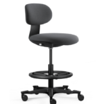 Καρέκλα γραφείου - εργαστηρίου υπερυψωμένη YoYo - τεχνητό δέρμα