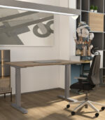 Ηλεκτρικό γραφείο με ρυθμιζόμενο ύψος Action Desk Compact 100×70 cm premium - Image 8