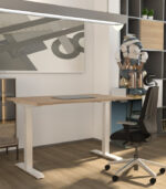 Ηλεκτρικό γραφείο με ρυθμιζόμενο ύψος Action Desk Compact 100×70 cm premium - Image 12