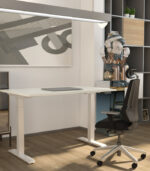 Ηλεκτρικό γραφείο με ρυθμιζόμενο ύψος Action Desk Compact 100×70 cm premium - Image 13