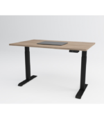 Ηλεκτρικό γραφείο με ρυθμιζόμενο ύψος Action Desk Compact 100×70 cm premium - Image 2