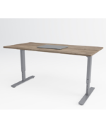 Γραφείο με ρύθμιση ύψους (60-90 cm) Fix 158×80 cm - Image 2