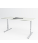 Γραφείο με ρύθμιση ύψους (60-90 cm) Fix 158×80 cm - Image 5