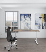 Γραφείο με ρύθμιση ύψους (60-90 cm) Fix 158×80 cm - Image 11