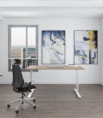 Γραφείο με ρύθμιση ύψους (60-90 cm) Fix 158×80 cm - Image 12