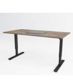 Γραφείο με ρύθμιση ύψους (60-90 cm) Fix 158×80 cm - Image 7
