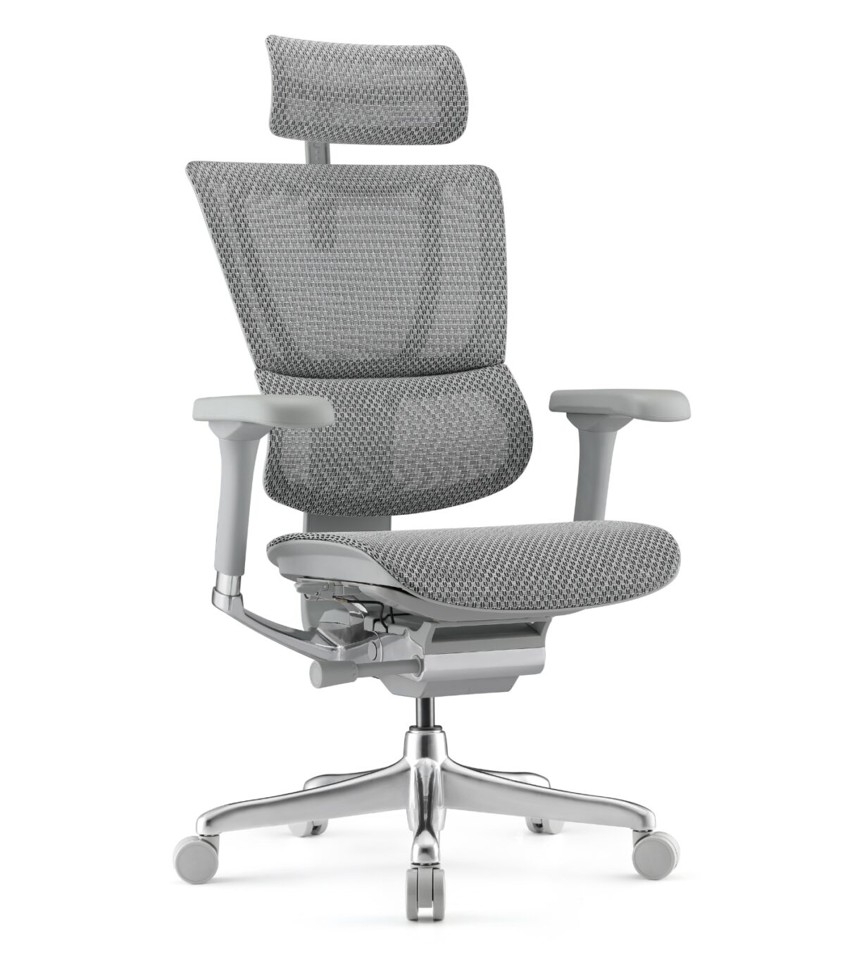 Εργονομική καρέκλα γραφείου Ergohuman iOO Advanced - γκρι - Image 3