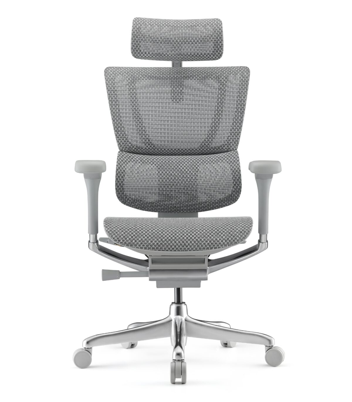 Εργονομική καρέκλα γραφείου Ergohuman iOO Advanced - γκρι - Image 2