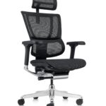 Εργονομική καρέκλα γραφείου Ergohuman iOO Advanced - μαύρη