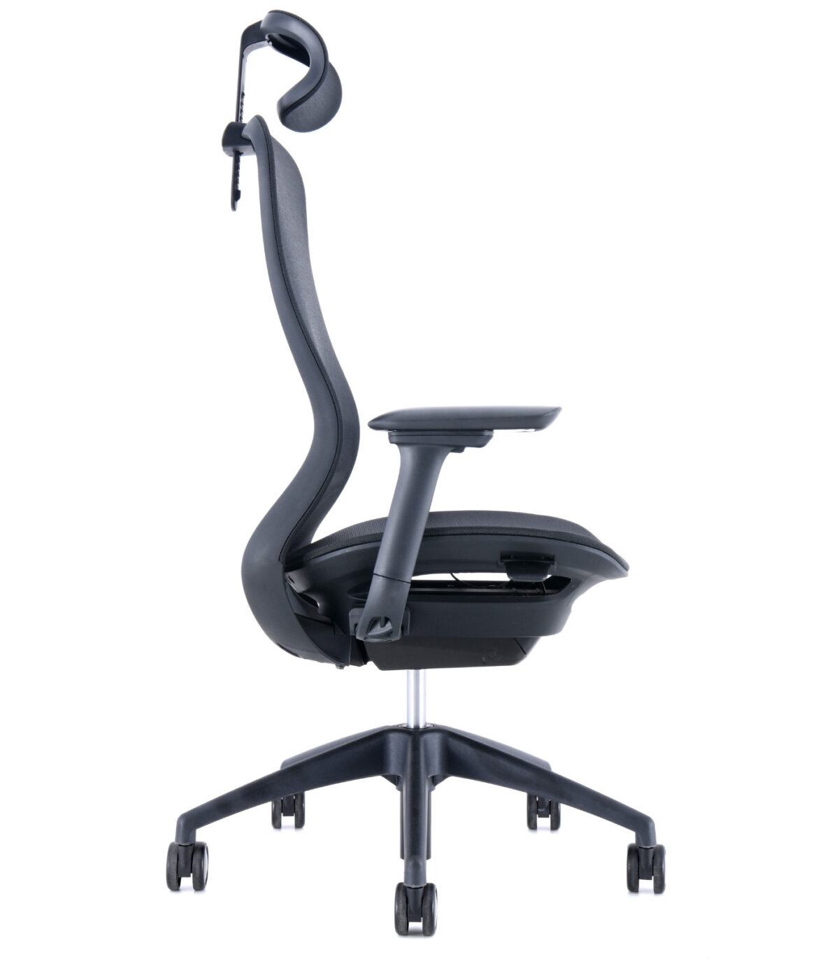 Εργονομική καρέκλα γραφείου Action Chair VX Full Mesh black με προσκέφαλο - Image 5