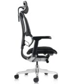 Εργονομική καρέκλα γραφείου Ergohuman Advanced μαλακό κάθισμα ύφασμα - μαύρη - Image 2