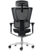 Εργονομική καρέκλα γραφείου Ergohuman Advanced μαλακό κάθισμα ύφασμα - μαύρη - Image 5