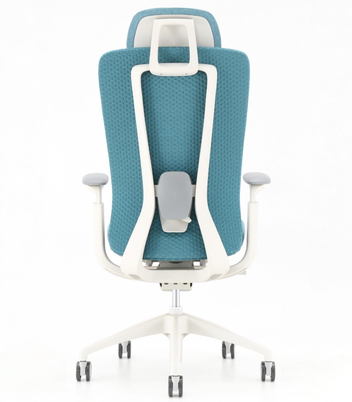 Εργονομική καρέκλα γραφείου Action Chair Lux White - Image 14