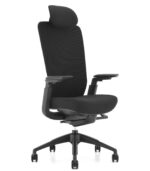 Εργονομική καρέκλα γραφείου Action Plus Black