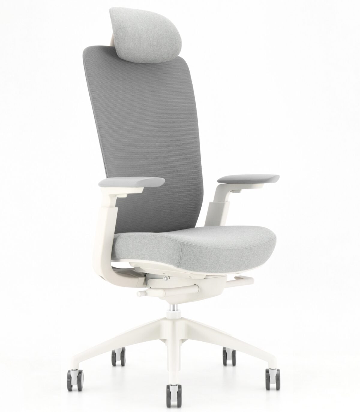 ergonomiki karekla grafeiou action chair plus white 2 Εργονομική καρέκλα γραφείου Action Plus White - Image 1