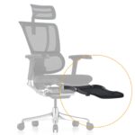 Πτυσσόμενο υποπόδιο Ergohuman Advanced  μαύρο