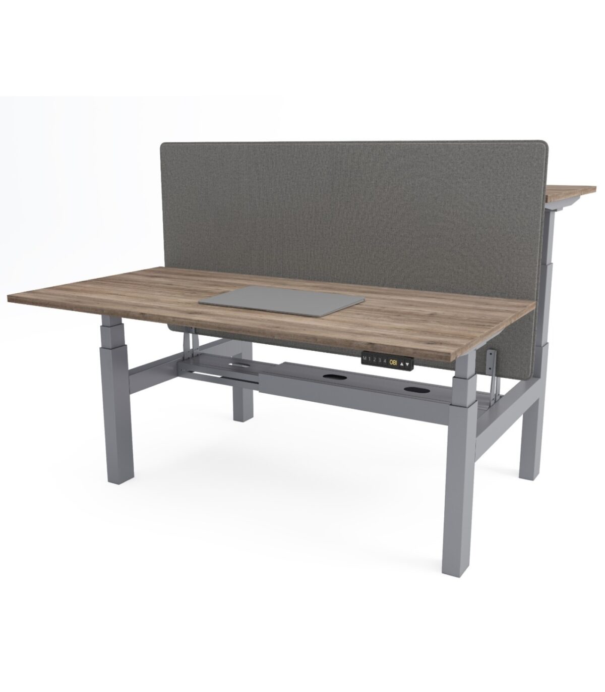 Σκελετός ηλεκτρικού ρυθμιζόμενου σταθμού εργασίας 2 ατόμων Action Desk Twin - Image 3