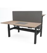 Σκελετός ηλεκτρικού ρυθμιζόμενου σταθμού εργασίας 2 ατόμων Action Desk Twin - Image 5