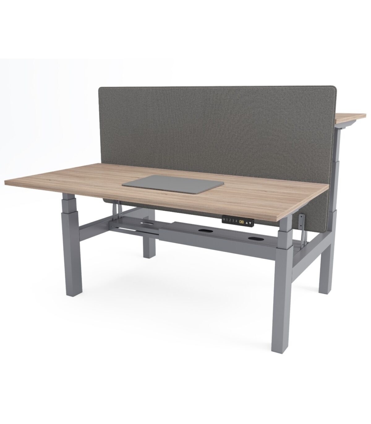 Σκελετός ηλεκτρικού ρυθμιζόμενου σταθμού εργασίας 2 ατόμων Action Desk Twin - Image 6