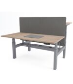 Σκελετός ηλεκτρικού ρυθμιζόμενου σταθμού εργασίας 2 ατόμων Action Desk Twin - Image 6