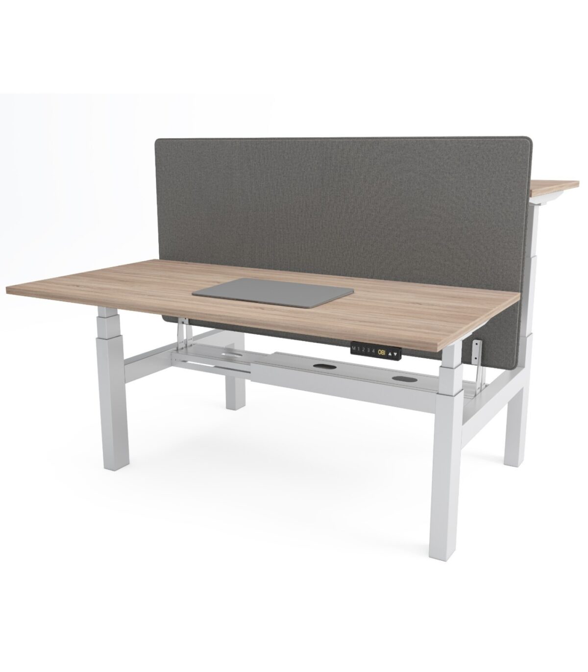 Σκελετός ηλεκτρικού ρυθμιζόμενου σταθμού εργασίας 2 ατόμων Action Desk Twin - Image 7