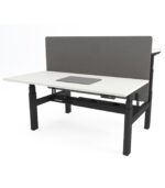 Σκελετός ηλεκτρικού ρυθμιζόμενου σταθμού εργασίας 2 ατόμων Action Desk Twin - Image 8