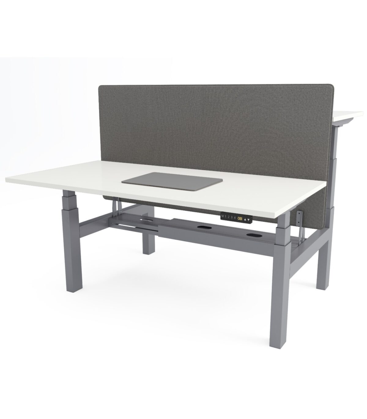 Σκελετός ηλεκτρικού ρυθμιζόμενου σταθμού εργασίας 2 ατόμων Action Desk Twin - Image 9