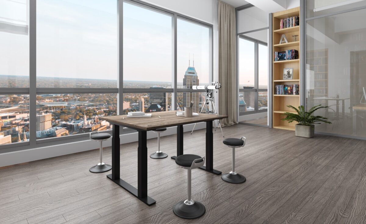 Σκελετός ηλεκτρικού ρυθμιζόμενου τραπεζιού συνεδριάσεων Action Desk Block - Image 14