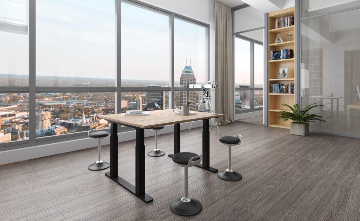 Σκελετός ηλεκτρικού ρυθμιζόμενου τραπεζιού συνεδριάσεων Action Desk Block - Image 15