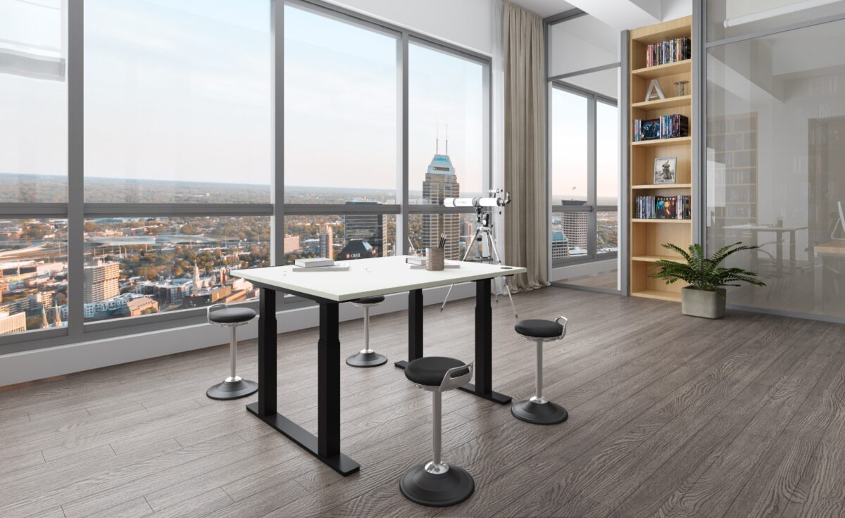 Σκελετός ηλεκτρικού ρυθμιζόμενου τραπεζιού συνεδριάσεων Action Desk Block - Image 16