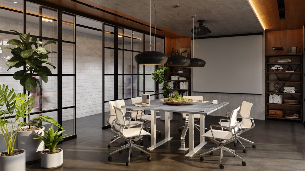 Σκελετός ηλεκτρικού ρυθμιζόμενου τραπεζιού συνεδριάσεων Action Desk Block - Image 19