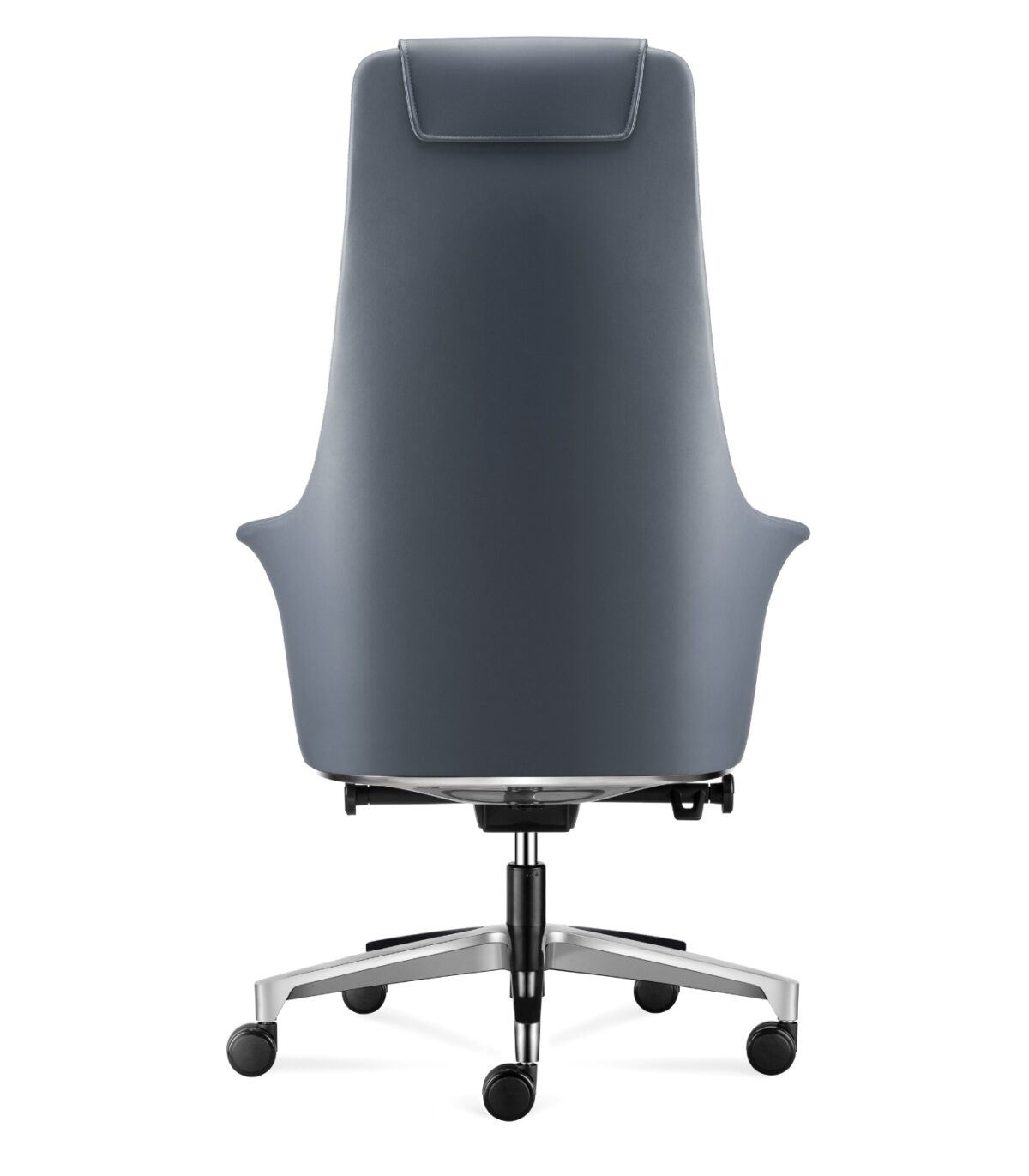 karekla grafeiou accord blue 3 Διευθυντική καρέκλα γραφείου Accord - γνήσιο δέρμα - μπλε - Image 4