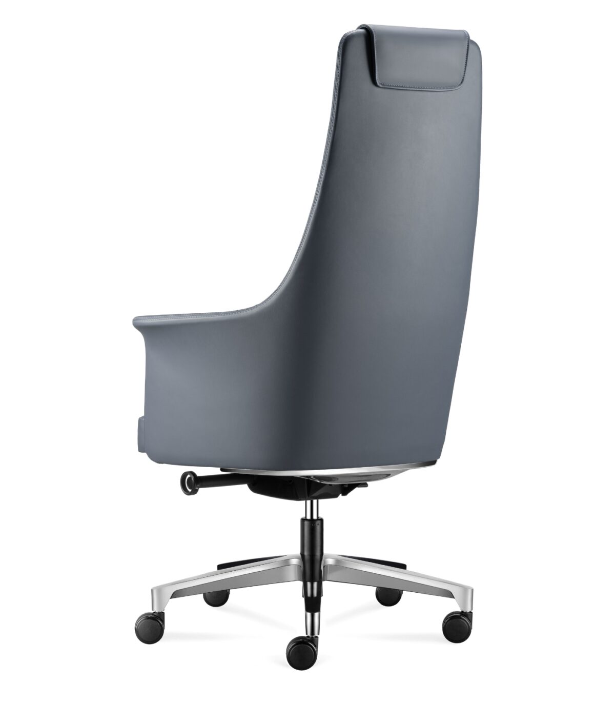 karekla grafeiou accord blue 5 Διευθυντική καρέκλα γραφείου Accord - γνήσιο δέρμα - μπλε - Image 5