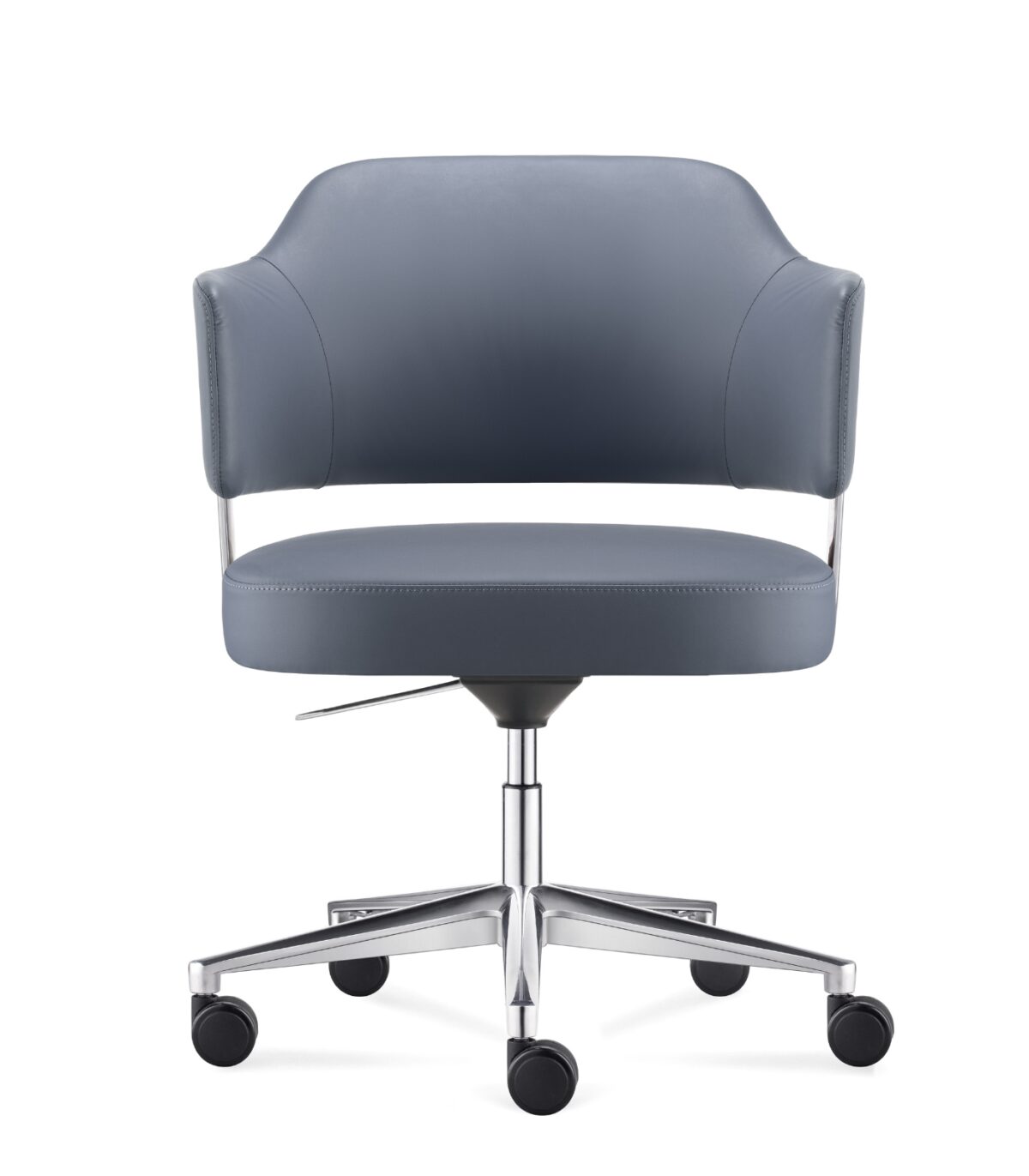 Καρέκλα γραφείου - συνεδριάσεων Lauren - μπλε - Image 2