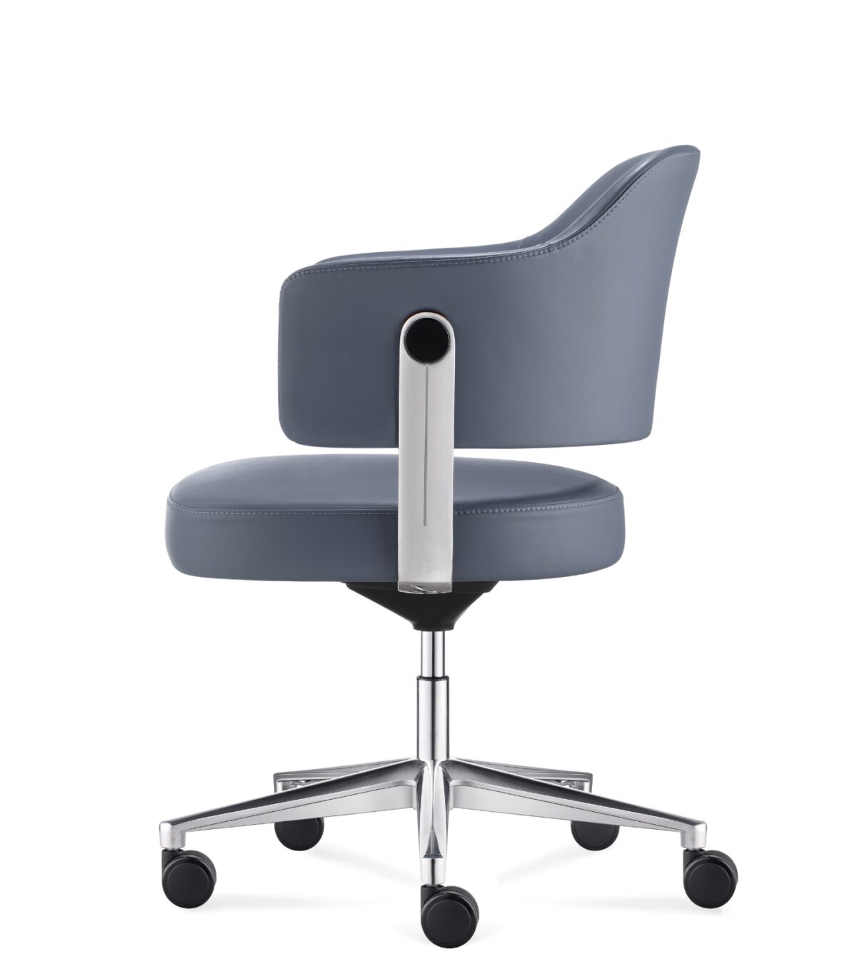 Καρέκλα γραφείου - συνεδριάσεων Lauren - μπλε - Image 4